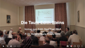 Die Taufe Edith Steins - Video Die Taufe Edith Steins - Video